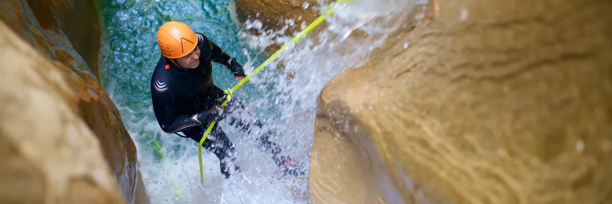 Canyoning en montagne