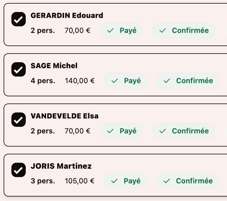 Réservations payées en avance avec Izidoor