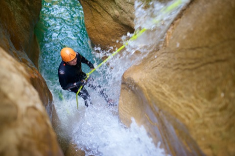 Canyoning en montagne