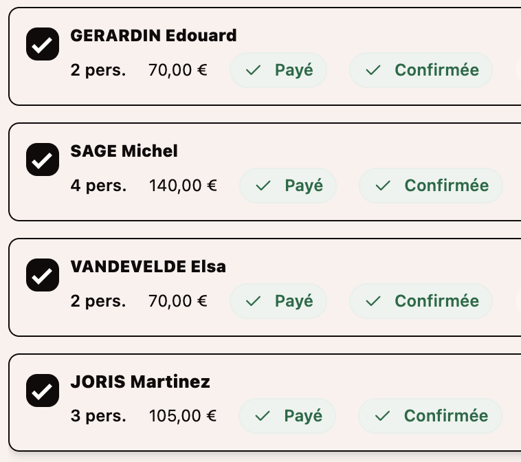 Réservations payées en avance avec Izidoor