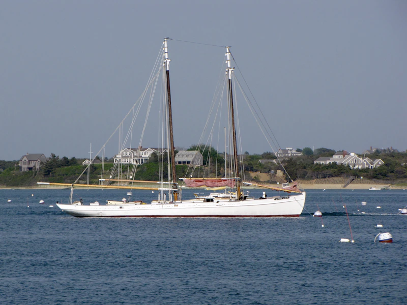 Port avec bateaux à voile